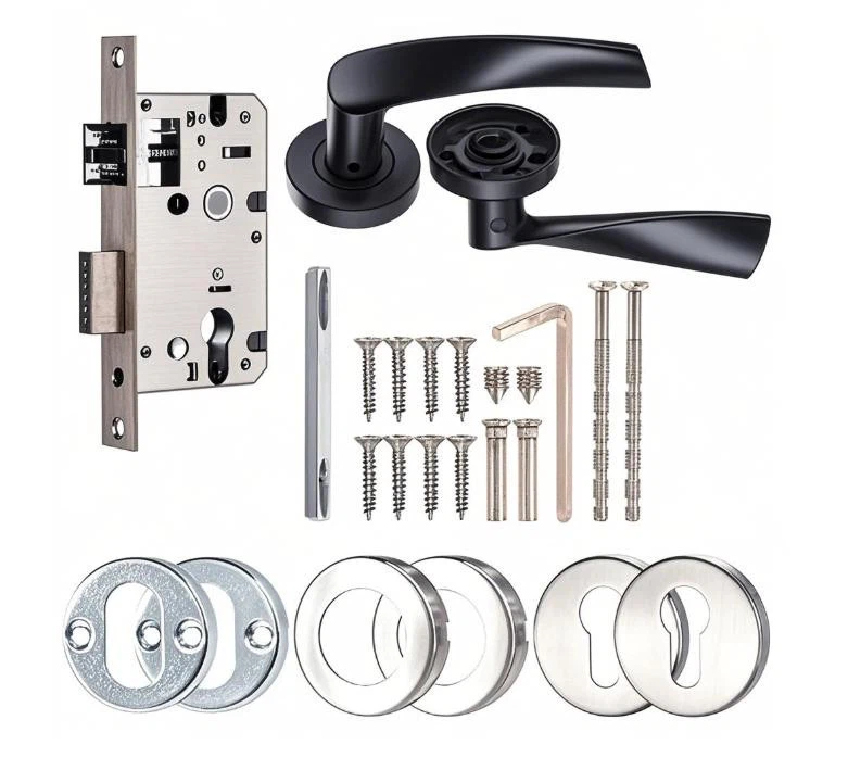 Front Door Lock With Handle